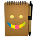 Libreta ecologica boligrafo mas notas adhesivos