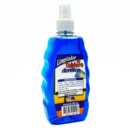 Limpiador liquido de tablero acrilico de 500 ml Tinta Trazo Panafargo