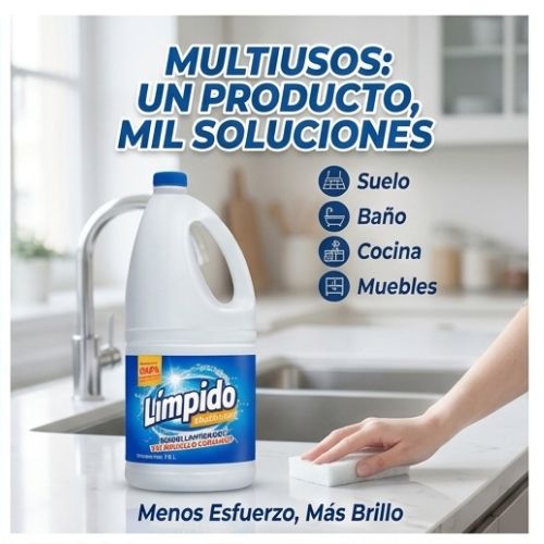 Limpido Multiusos 1.8L o Legía