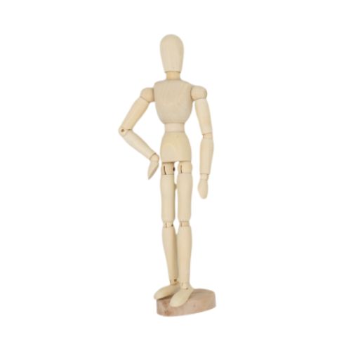 Maniqui figura humana mujer