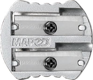 Sacapuntas metálico Maped Classic de doble hueco, referencia 506700
