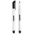 Marcador borrable punta fina kores negro