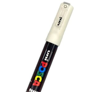 Posca water-based paint markers fine tip PC-1M White