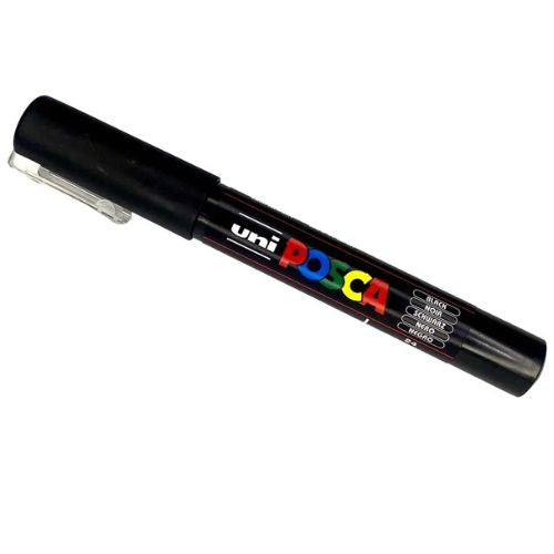 Marcadores Posca de pintura a base de agua punta fina PC-1M Negro