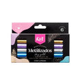 Marcadores metalizados x6 kiut