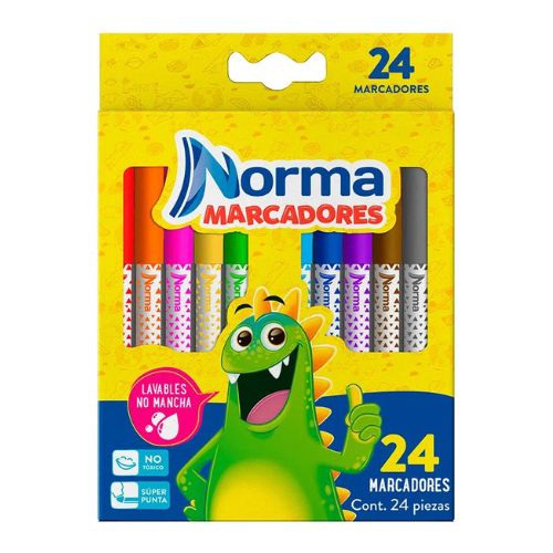 Marcadores norma 24