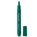 Marcador Permanente Verde Gipao GP 280 con punta biselada