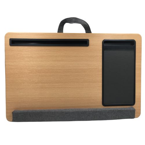 Mesa para portatil con posa munecas