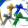 Ribbons, magical self-tying bows Pink Plaid