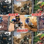 Papel regalo Caballero Motos cuadros