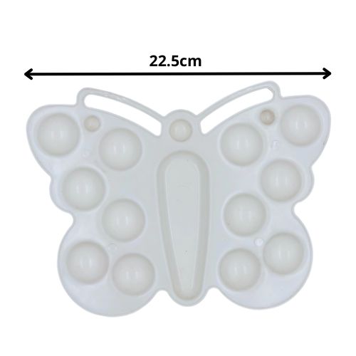 Paleta para pintura mariposa