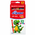 Lápices de Colores Gipao x12 Caja 4 mm GP/454, presentación original sobre fondo blanco