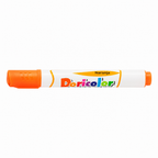 Resaltador Doricolor naranja, una unidad sobre fondo blanco