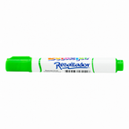 Resaltador Doricolor verde, una unidad sobre fondo blanco