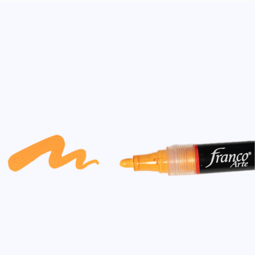 Fotografía oficial del marcador Franco Arte Naranja Claro 41406, fondo blanco, 1000 × 1000