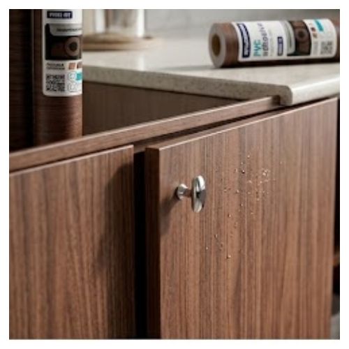 Contact Vinilo Adhesivo Tipo Madera Oscura rollo de 3 metros con 45 cm de ancho