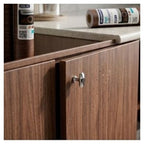 Dark Wood Grain Adhesive Contact Paper Roll, 3 meters long by 45 cm wide