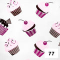 Papel art estampado ponquesitos rosa