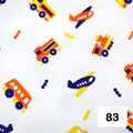 Papel art estampado vehiculos infantiles