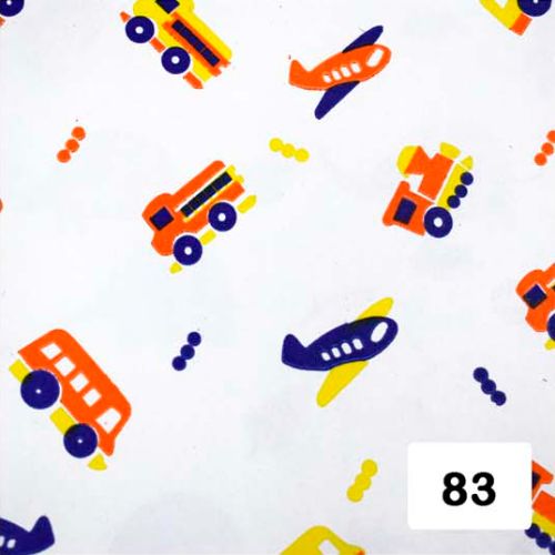 Papel art estampado vehiculos infantiles