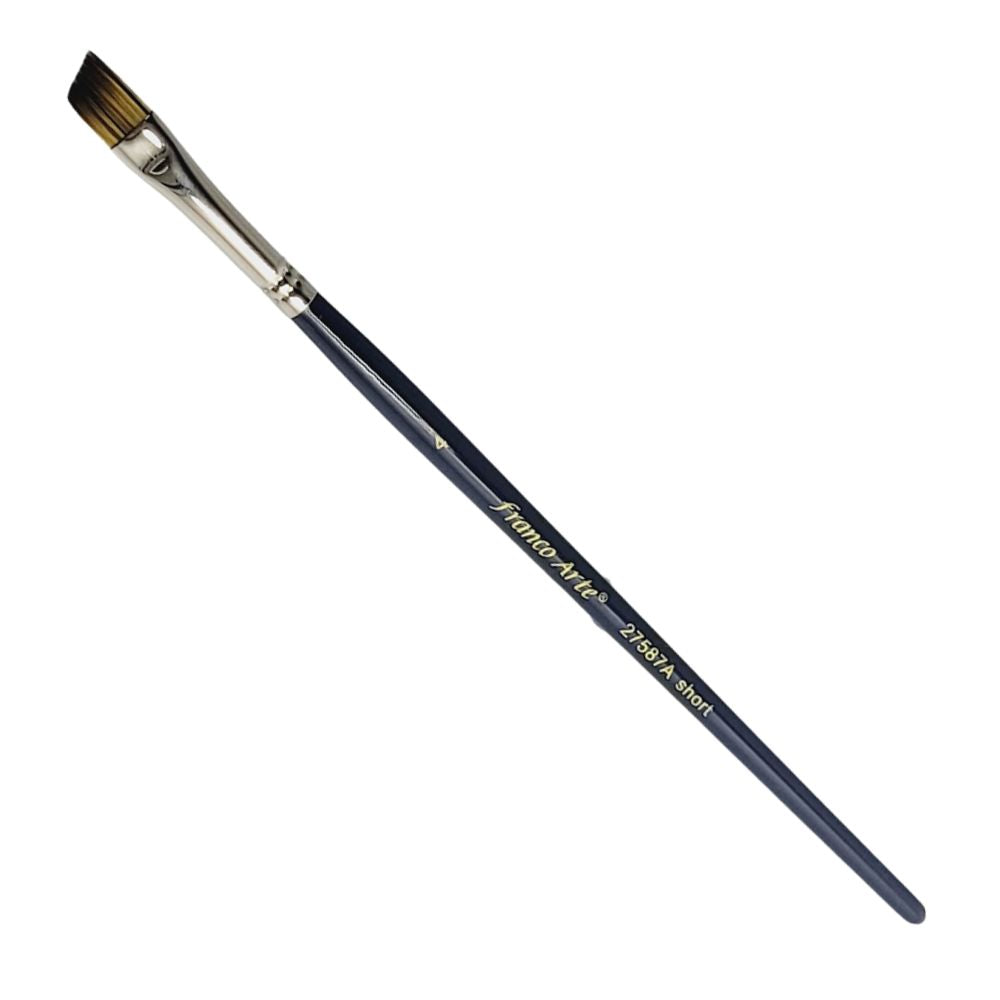 Pincel Angular Franco Arte Cabo Corto # 4
