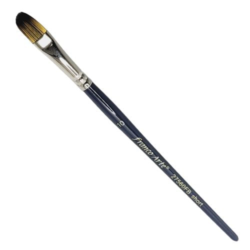 Pincel lengua de gato cerdas suaves Franco Arte Cabo Corto # 10