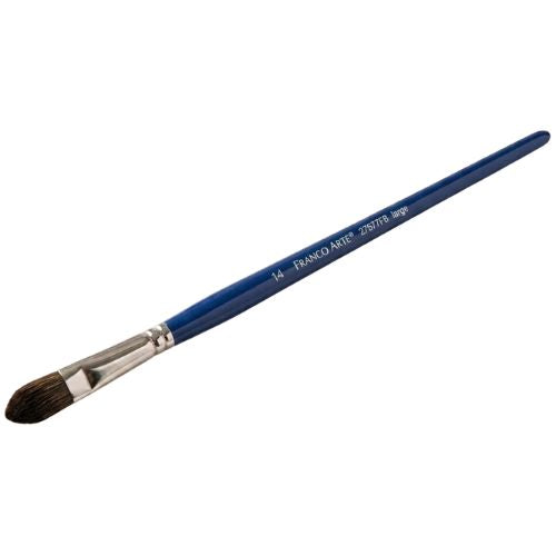 Cat's Tongue Brush Soft Bristles Franco Arte Long Handle #6