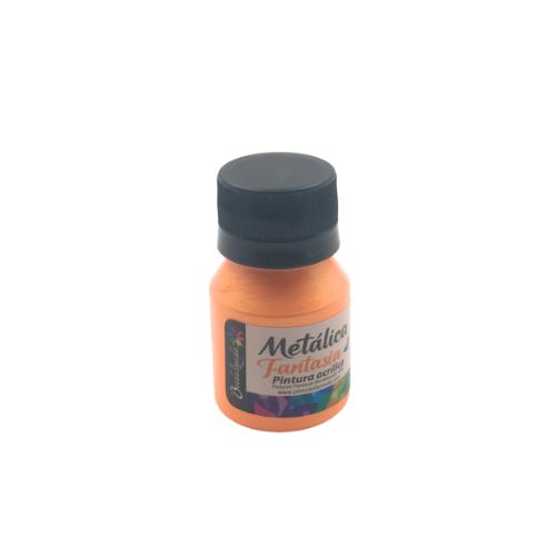 Pintura acrilica metalica papaya