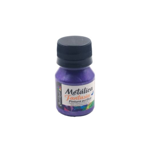 Pintura acrilica metalica violeta