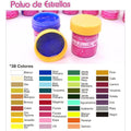 Pintura para tela brillante polvo de estrellas bordaliquido