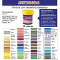 Pintura satinada para tela bordaliquido