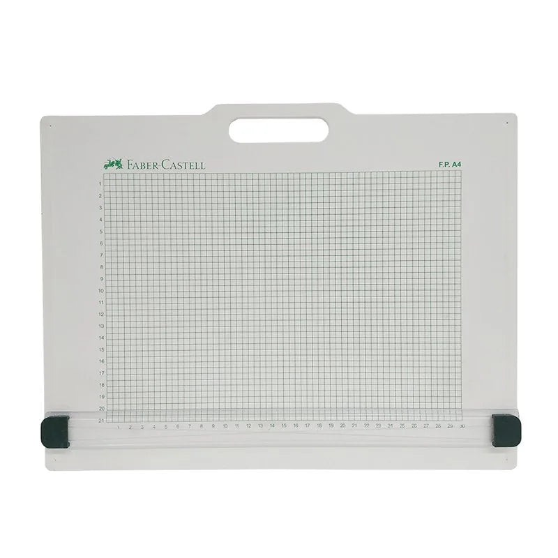 Placa de dibujo Faber-Castell A4 30 x 40 cm con regla paralela