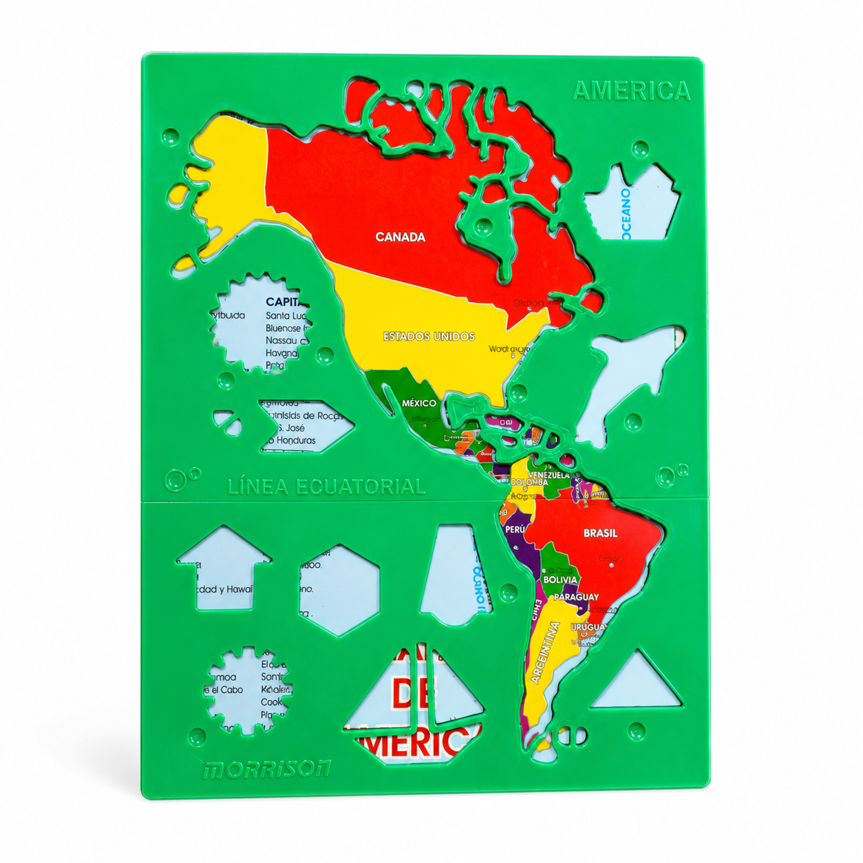 Plantilla educativa de América Morrison 15.5 x 20.5 cm