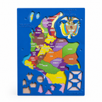 Plantilla educativa de Colombia Morrison de 15.5 x 20.5 cm para dibujo y actividades escolares