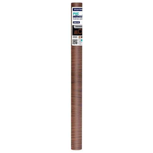 Contact Vinilo Adhesivo Tipo Madera Oscura rollo de 3 metros con 45 cm de ancho