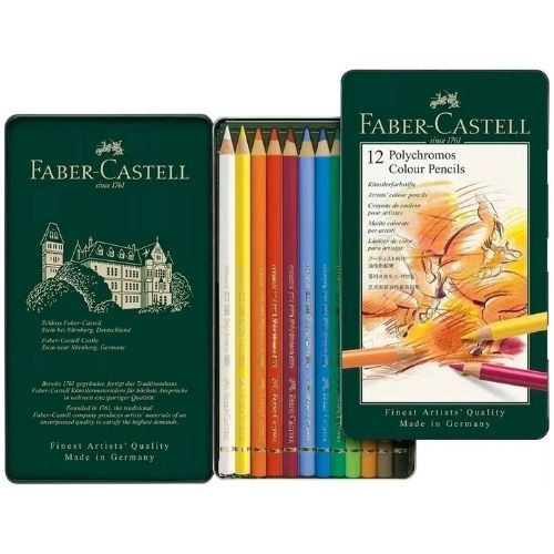 Polychromos x12 faber castell