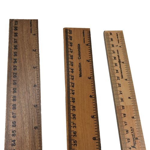 Regla de madera de gran calidad
