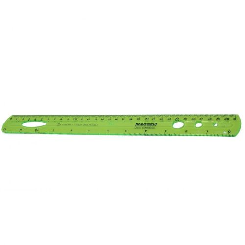 Regla linea azul