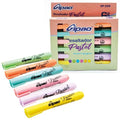 Resaltador pastel grueso x6 gipao gp 264