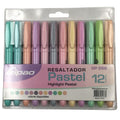 Resaltador pastel x12 gipao gp 266