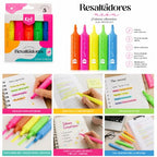 Kiut brand neon markers and highlighters