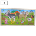 Rompecabezas infantil grande de madera 1 1