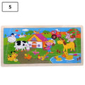 Rompecabezas infantil grande de madera 5