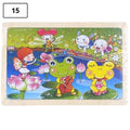 Rompecabezas infantil pequeno de madera 15