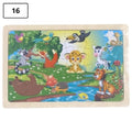 Rompecabezas infantil pequeno de madera 16