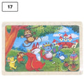Rompecabezas infantil pequeno de madera 17