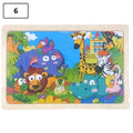 Rompecabezas infantil pequeno de madera 6