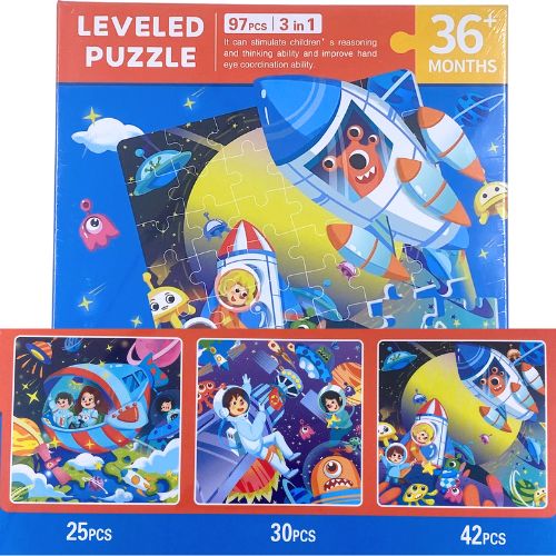 Rompecabezas plegable astronautas 2