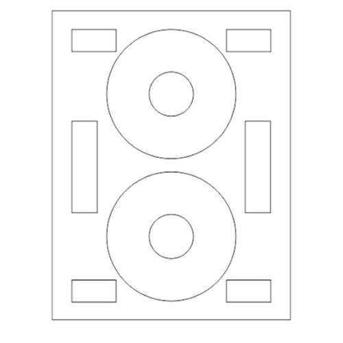 Rotulo para cd x10 hojas