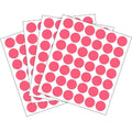 Rotulos circulos fucsia dimatic 294 etiquetas 16 mm